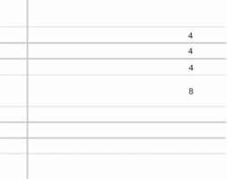 Cahier 10E5 - 20f double ligne 4mm